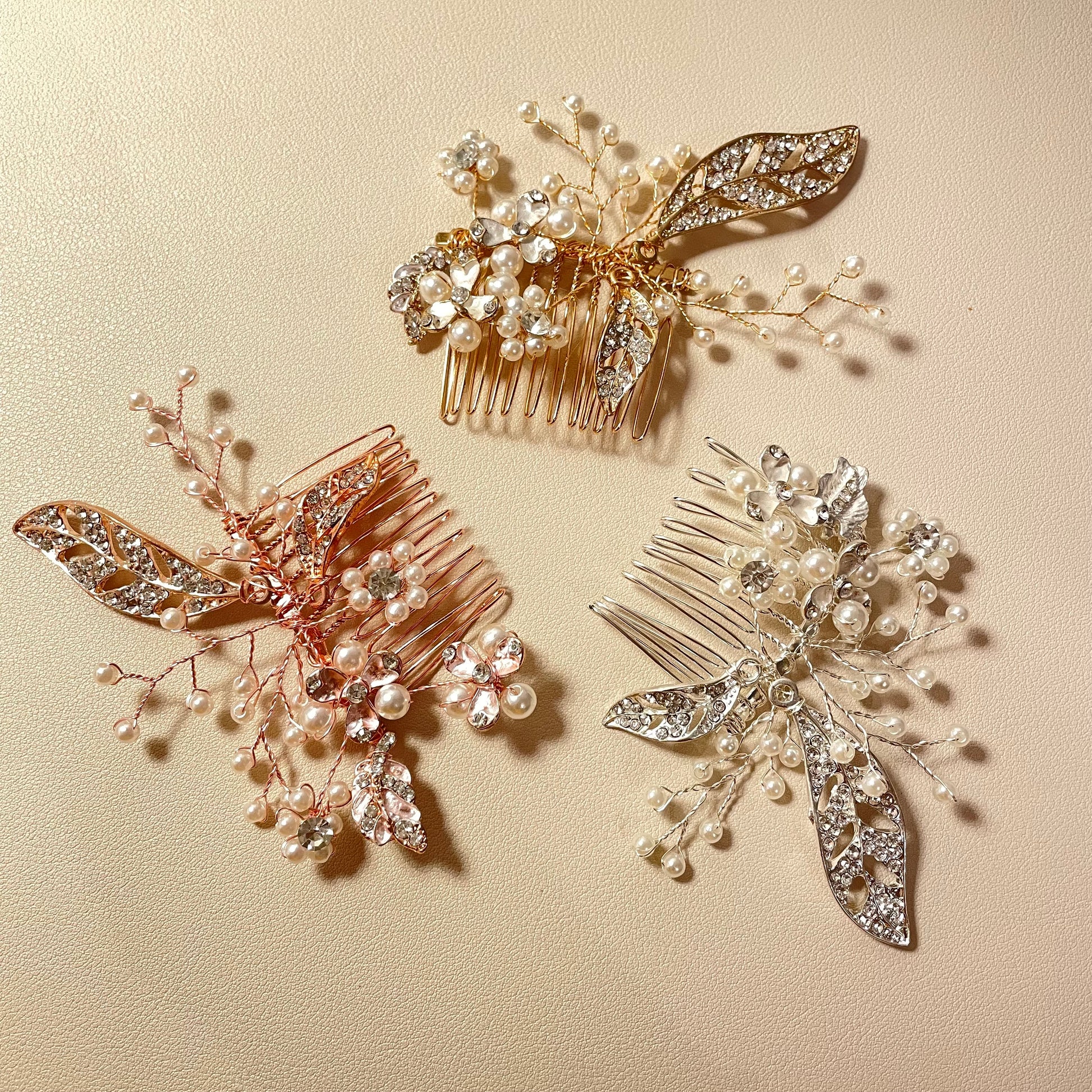 Nora Leaf Hair Comb - Lizabetha Parker