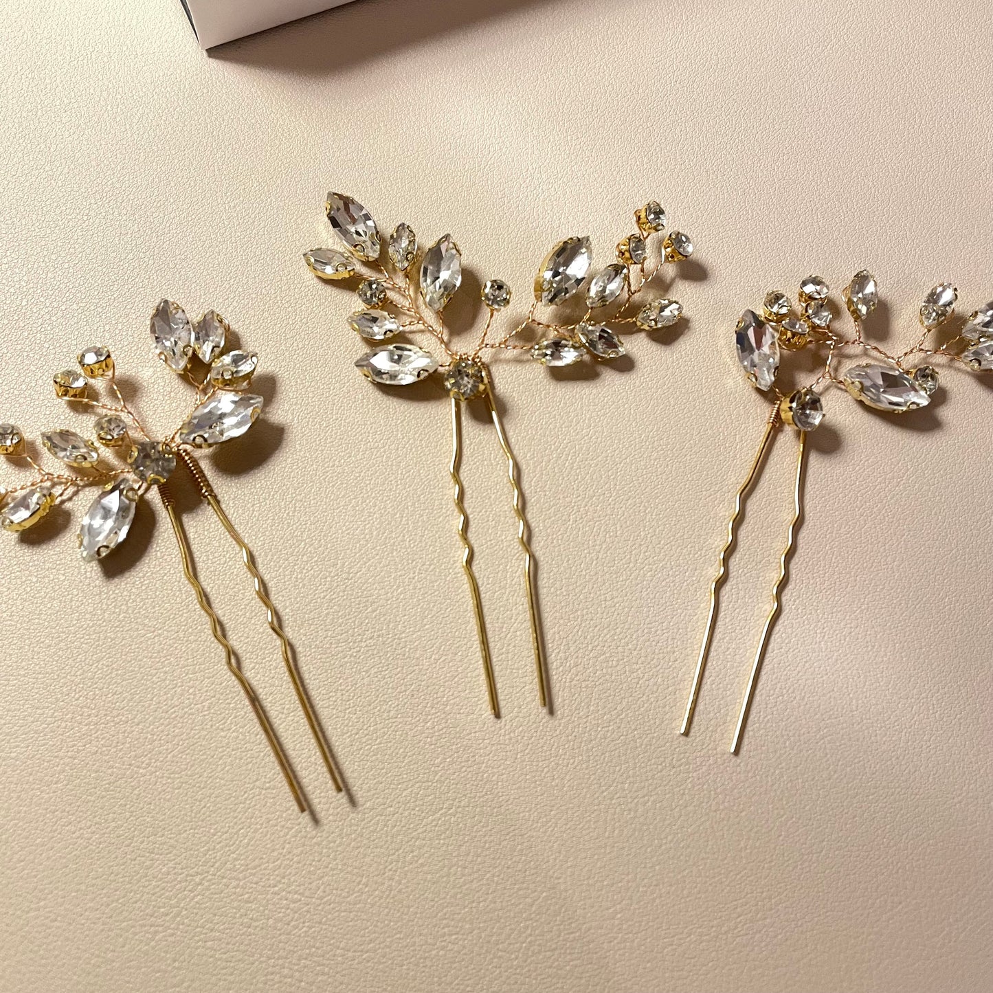 Kira Hair Pins (Set of 3) - Lizabetha Parker