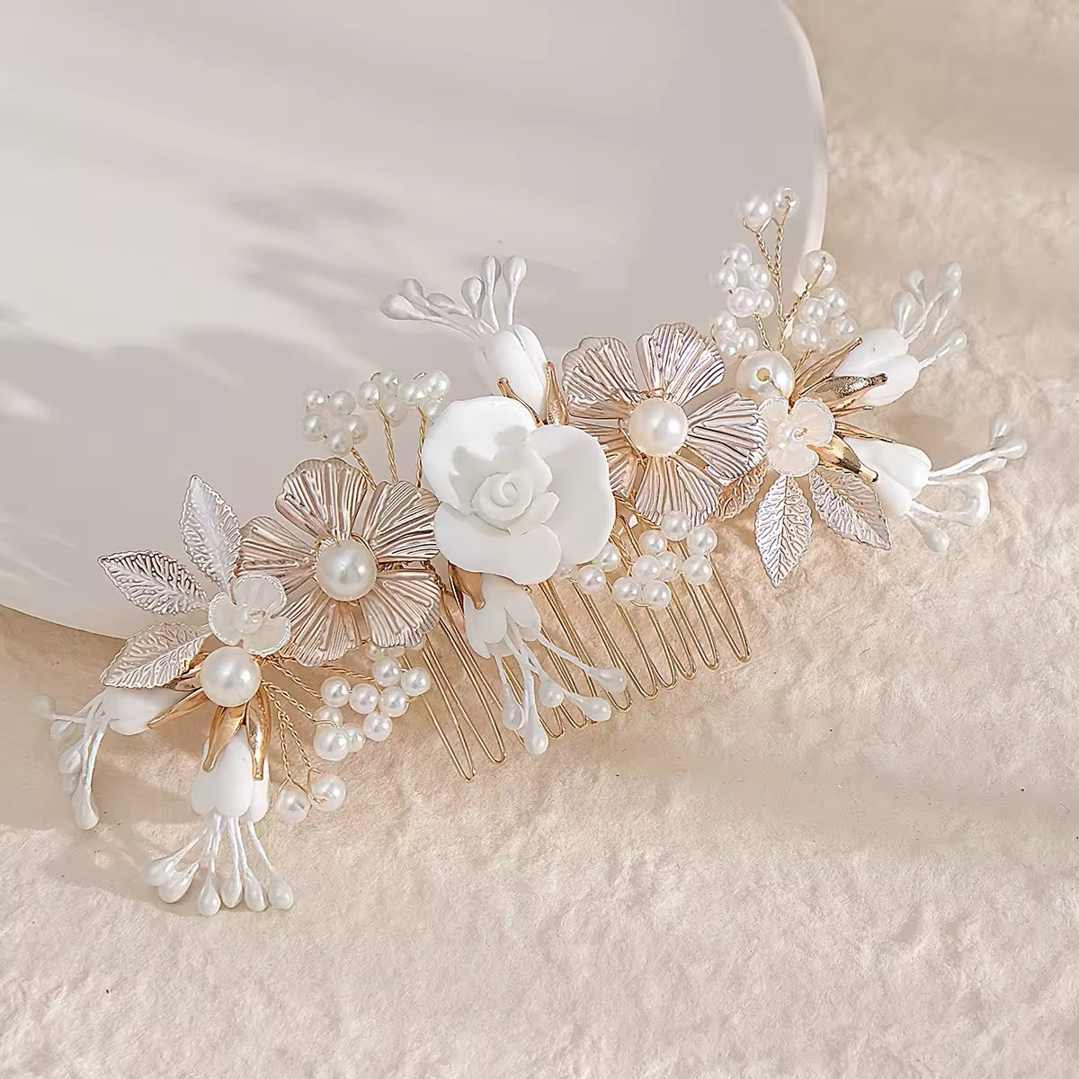 Abi Wedding Haircomb - Lizabetha Parker