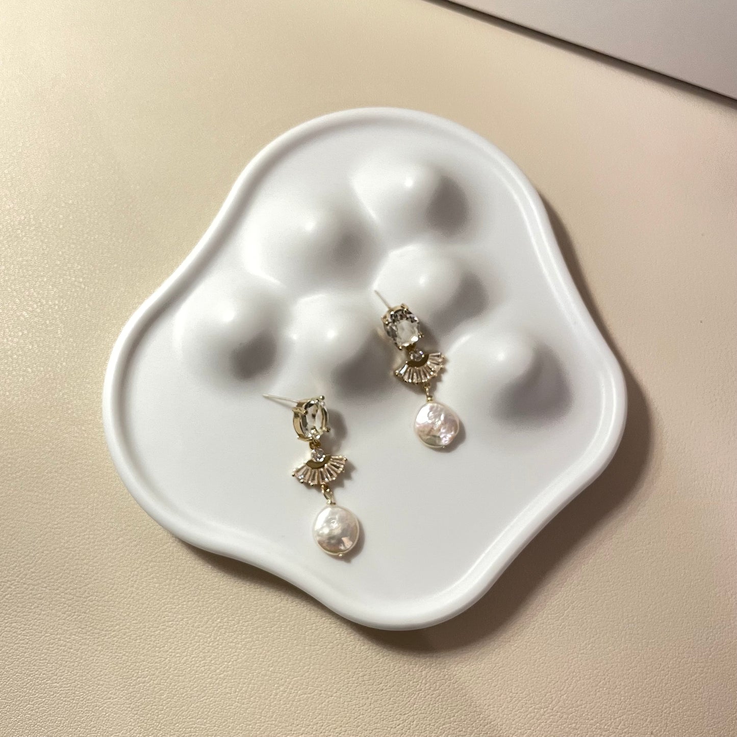 Emma Pearl Drop Earring - Lizabetha Parker