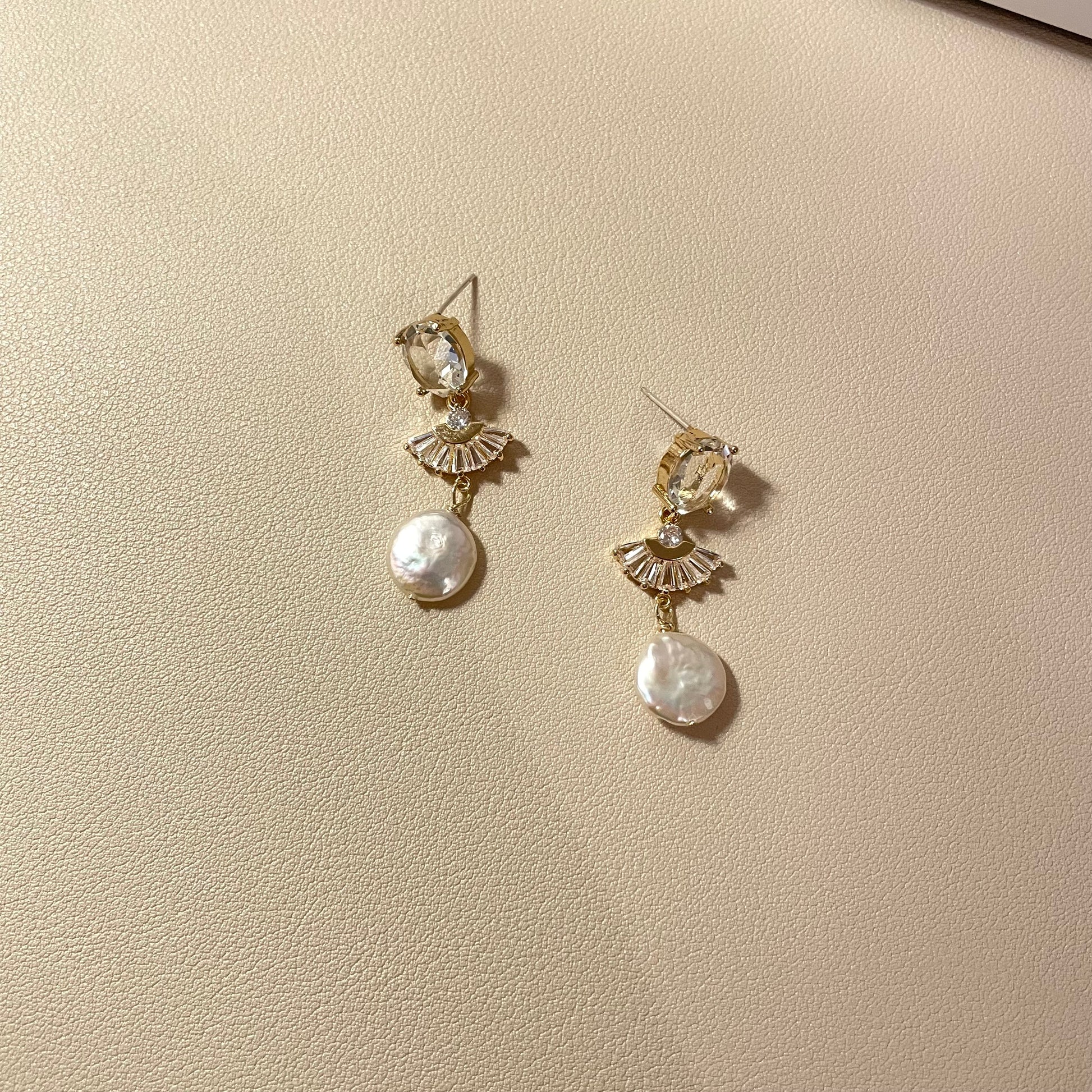 Emma Pearl Drop Earring - Lizabetha Parker