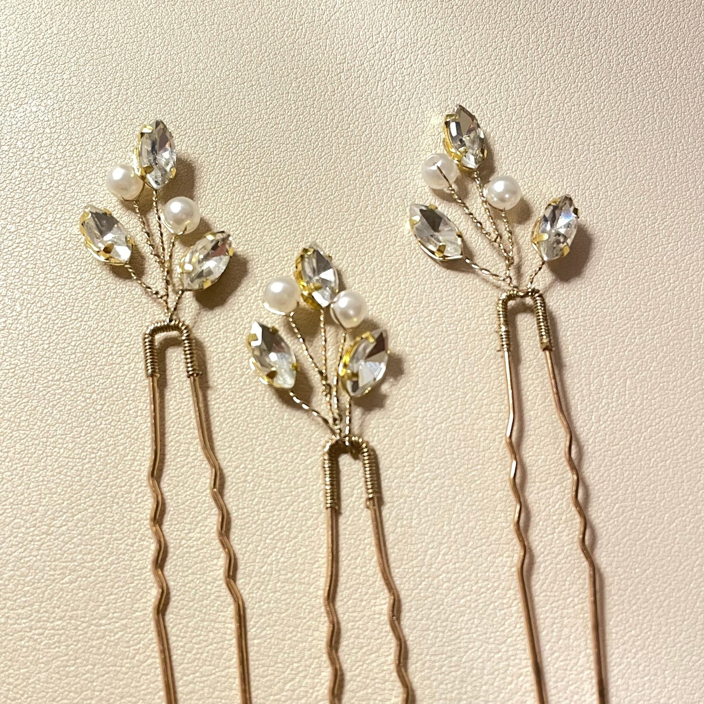 Ophelia Hair Pins (Set of 3) - Lizabetha Parker