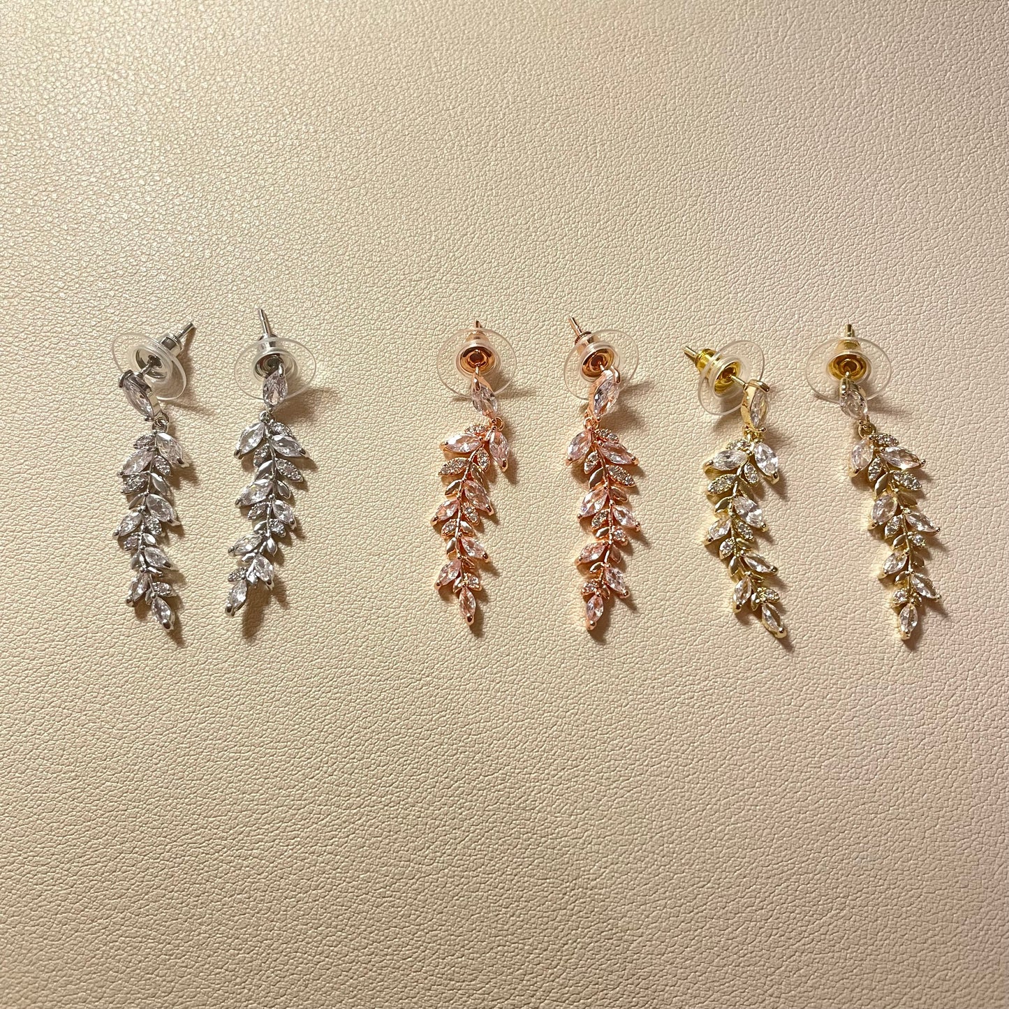 Autumn CZ Drop Earrings