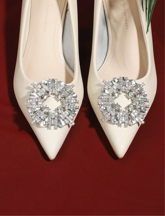 Rhinestone Decorative Shoe Clips - Lizabetha Parker