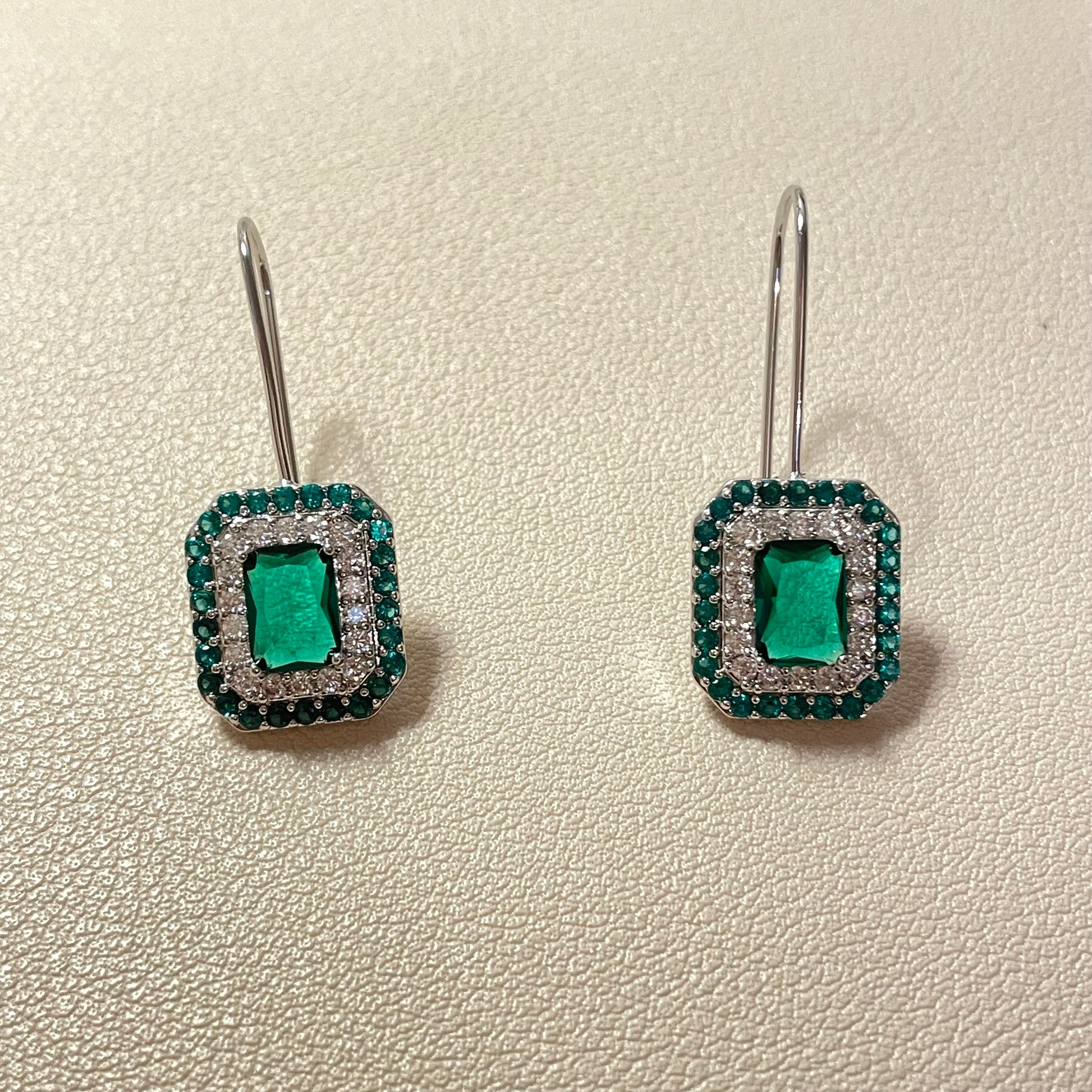 Harley Emerald Drop Earrings - Lizabetha Parker