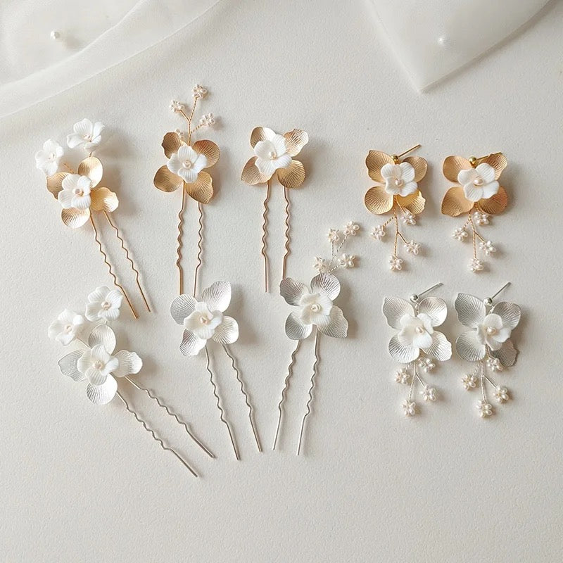 Val Flower Earring