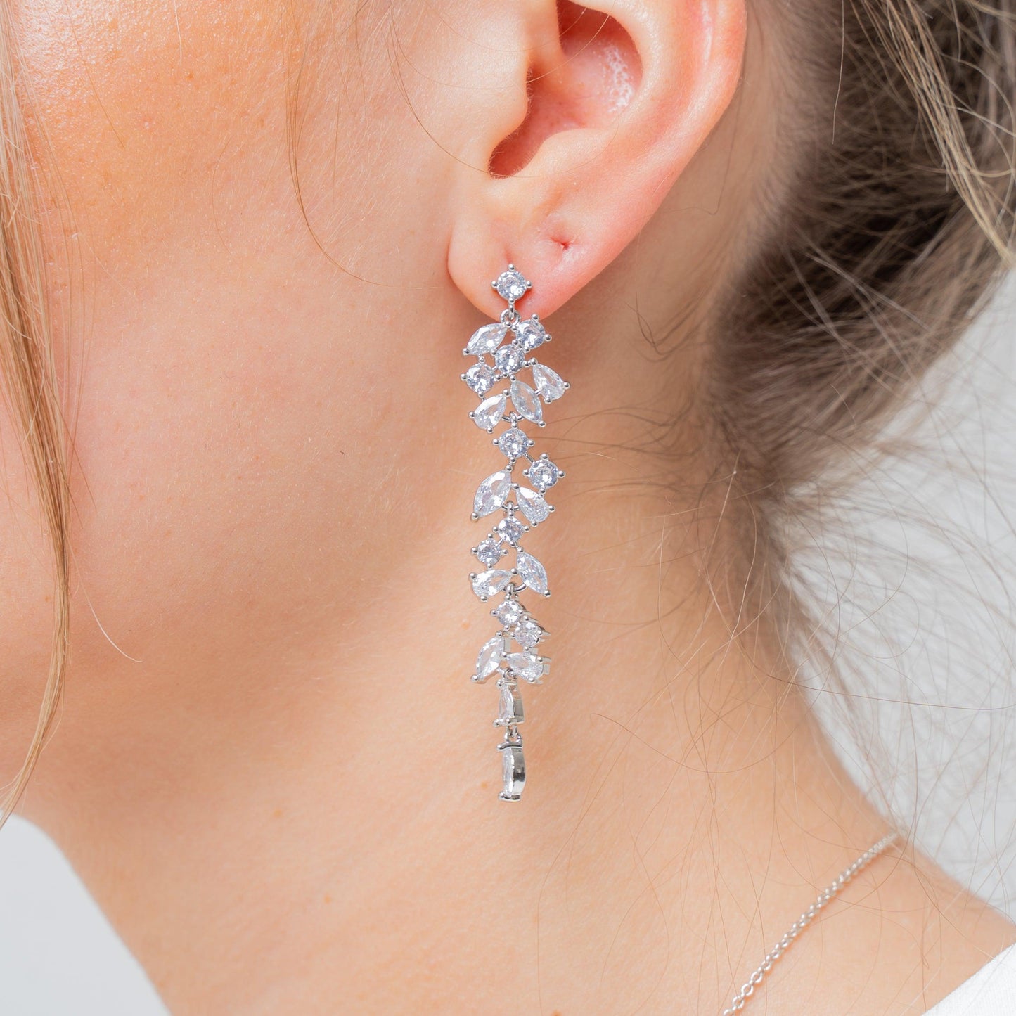 Cora CZ Statement Earrings - Lizabetha Parker