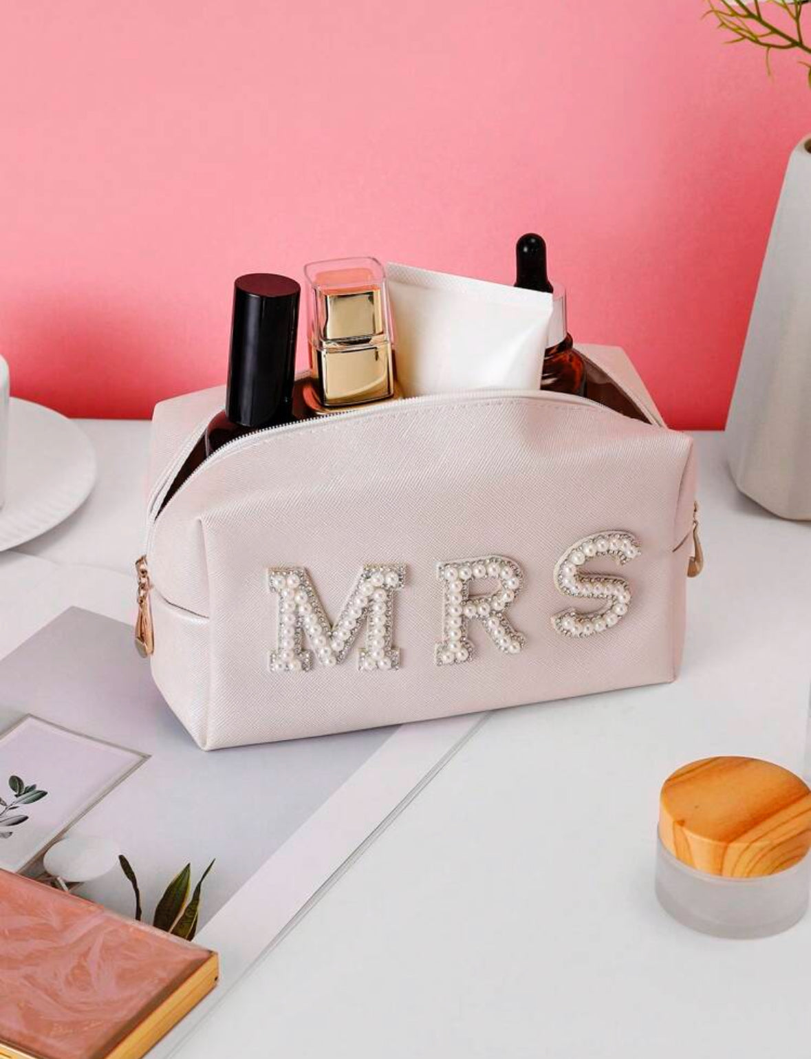 BRIDE| MRS Makeup Bag