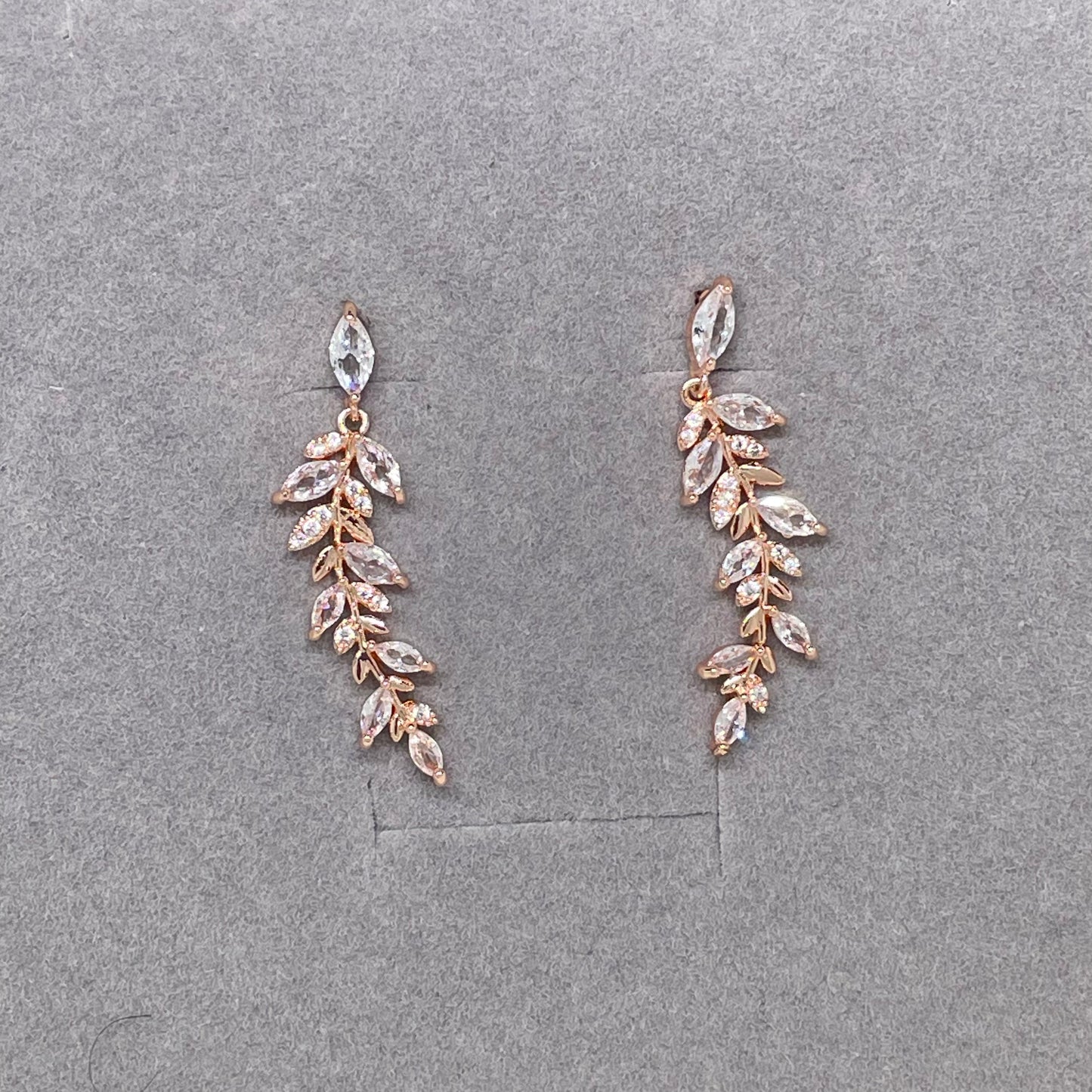 Autumn CZ Drop Earrings