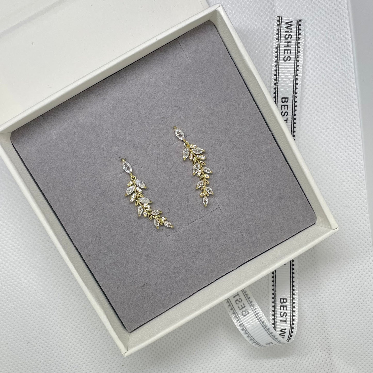 Autumn CZ Drop Earrings