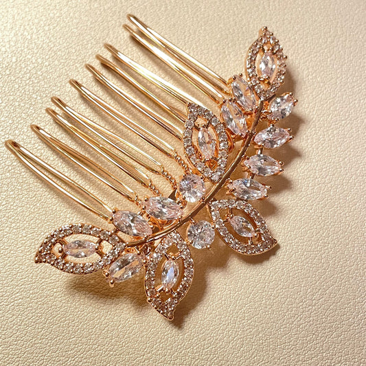 Ava Bridal Hair Comb - Lizabetha Parker