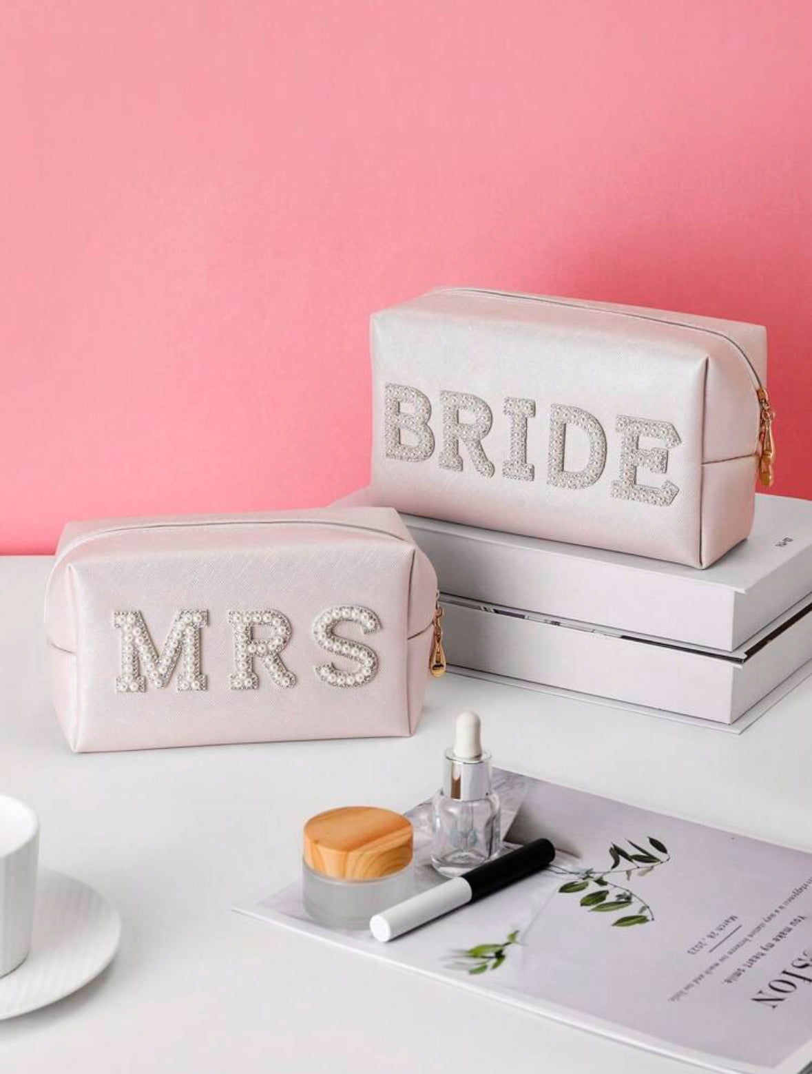 BRIDE| MRS Makeup Bag