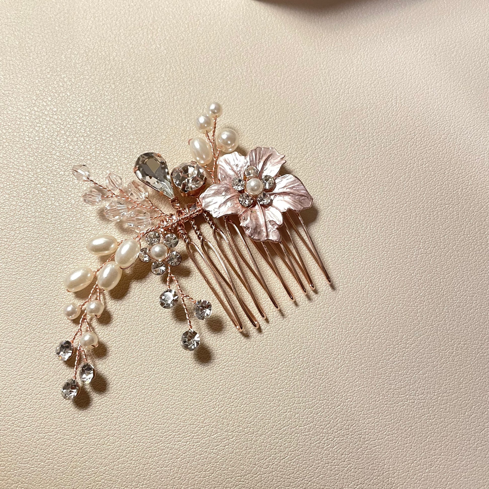 Freya Bridal Hair Comb - Lizabetha Parker