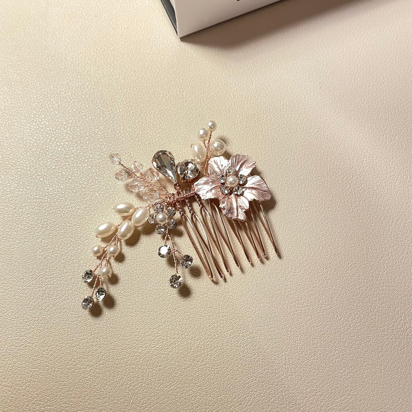 Freya Bridal Hair Comb - Lizabetha Parker