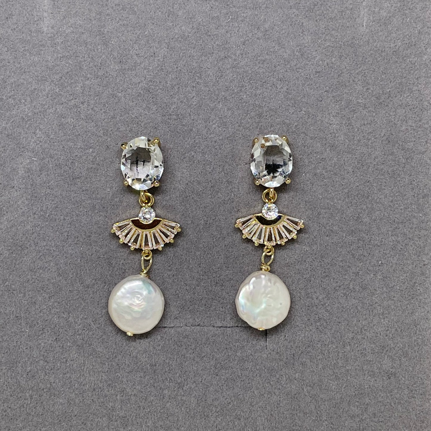 Emma Pearl Drop Earring - Lizabetha Parker