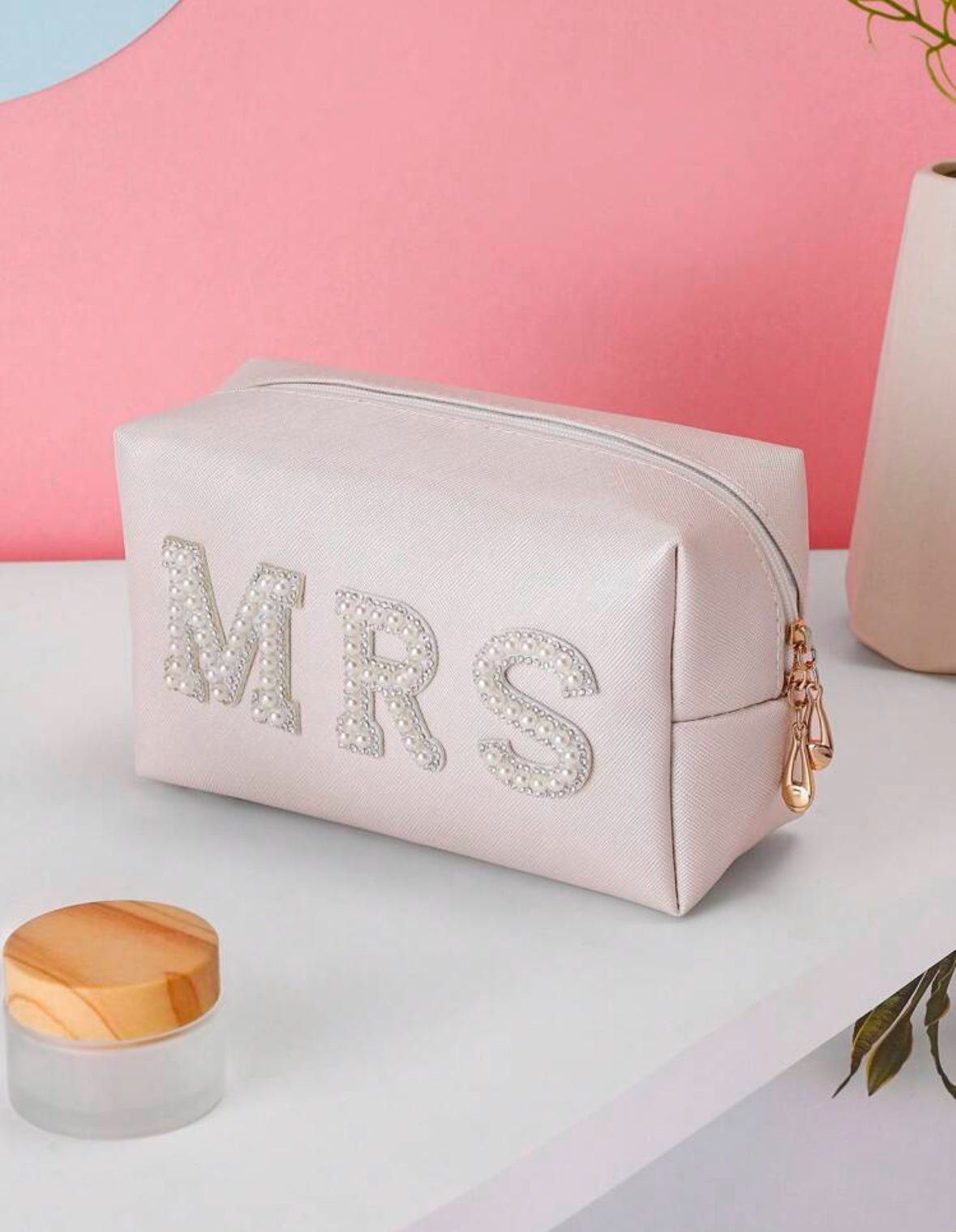 BRIDE| MRS Makeup Bag