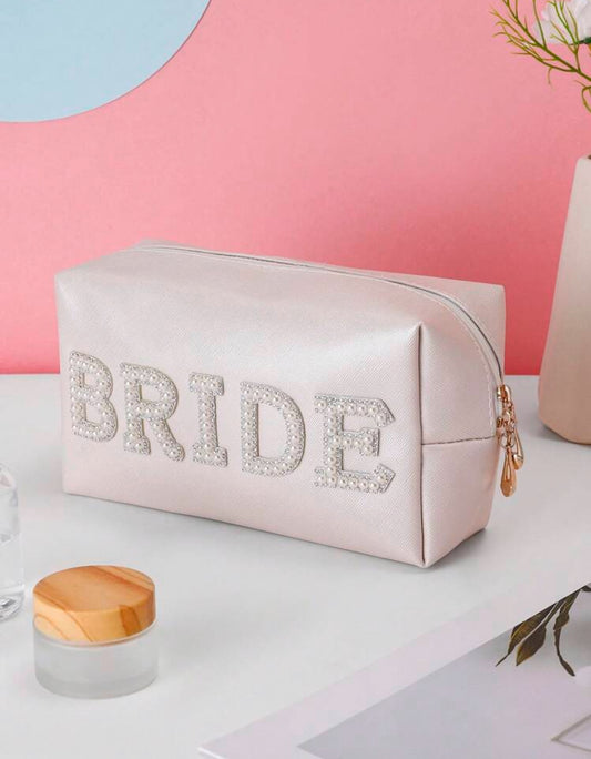 BRIDE| MRS Makeup Bag - Lizabetha Parker