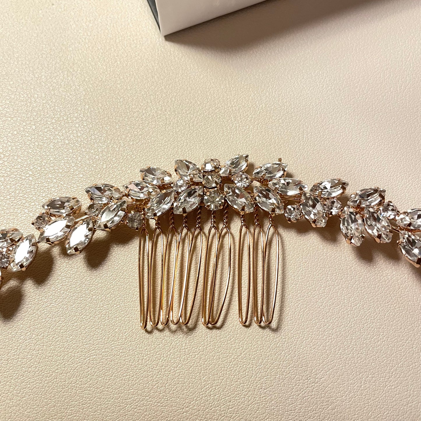 Lisa Crystal Hair Comb - Lizabetha Parker