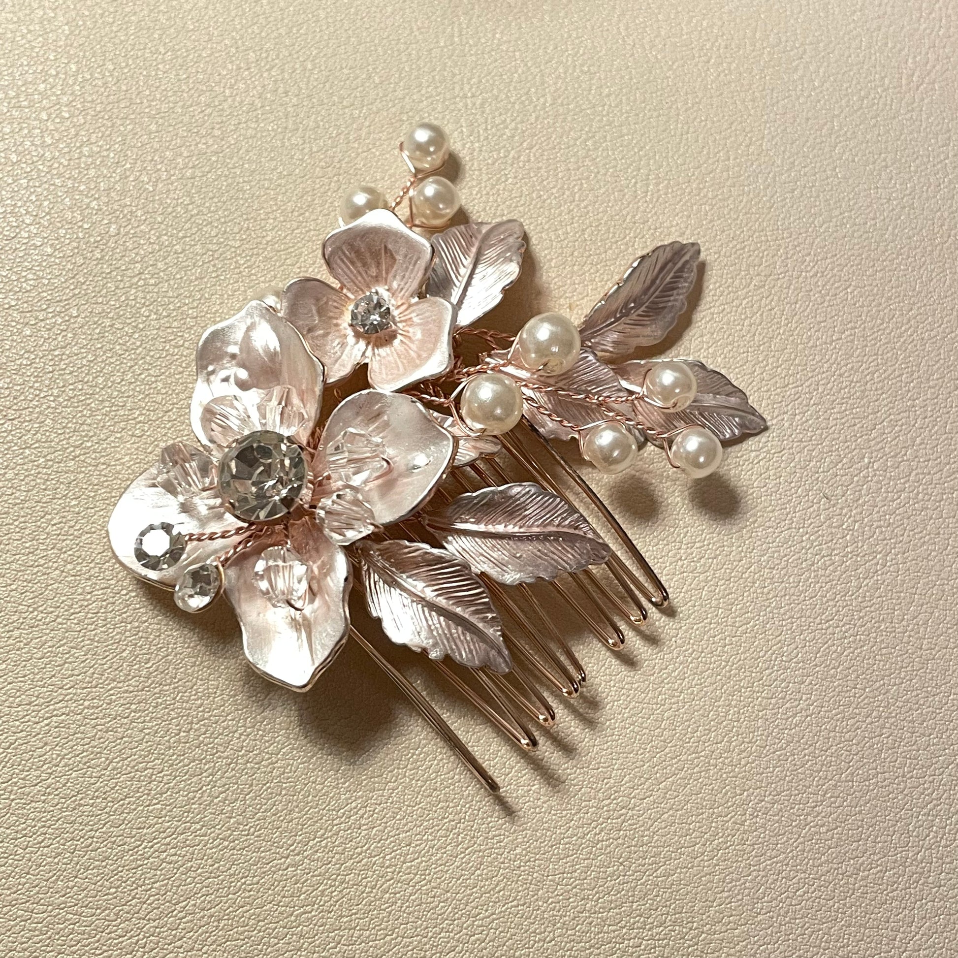 Alys Flower Hair Comb - Lizabetha Parker