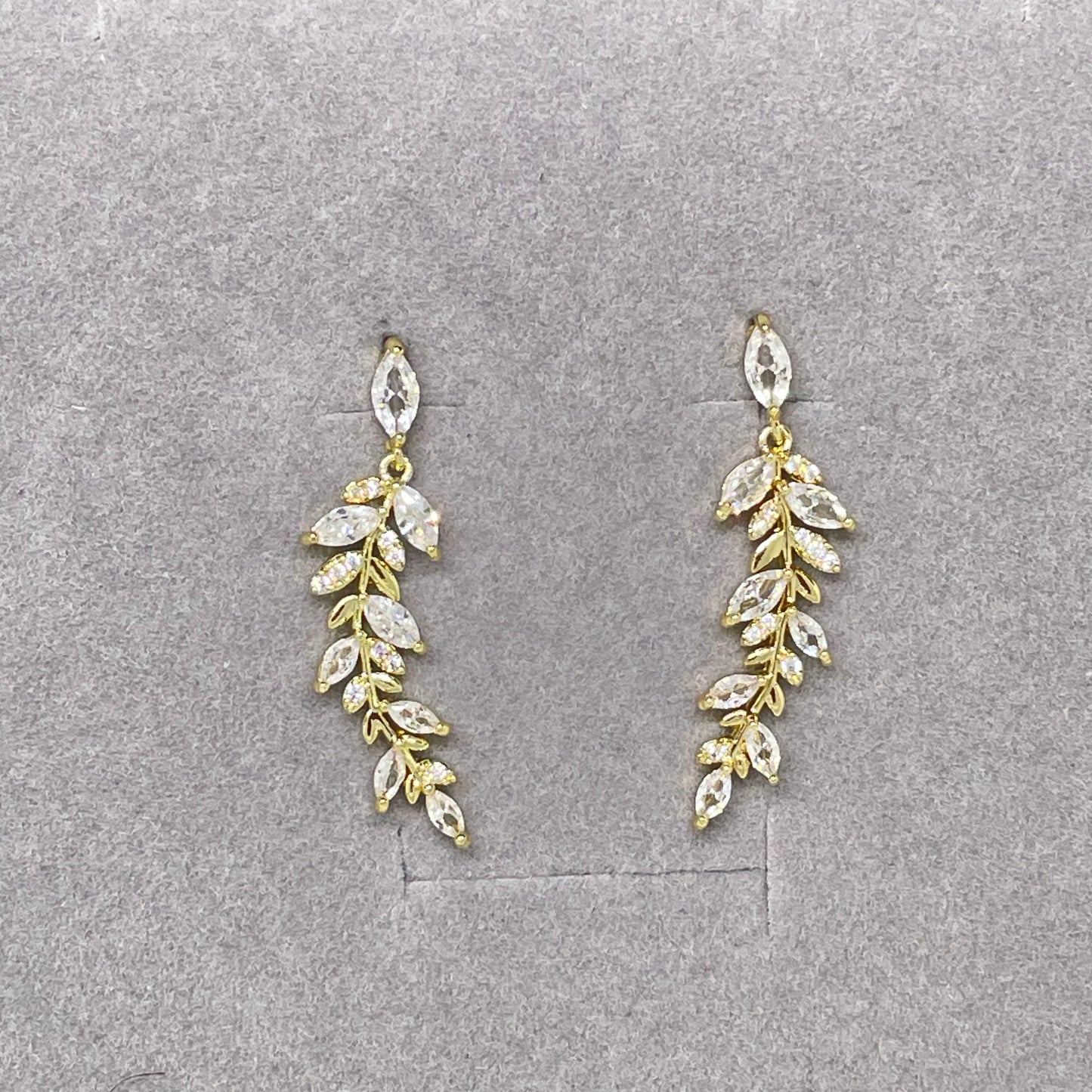 Autumn CZ Drop Earrings