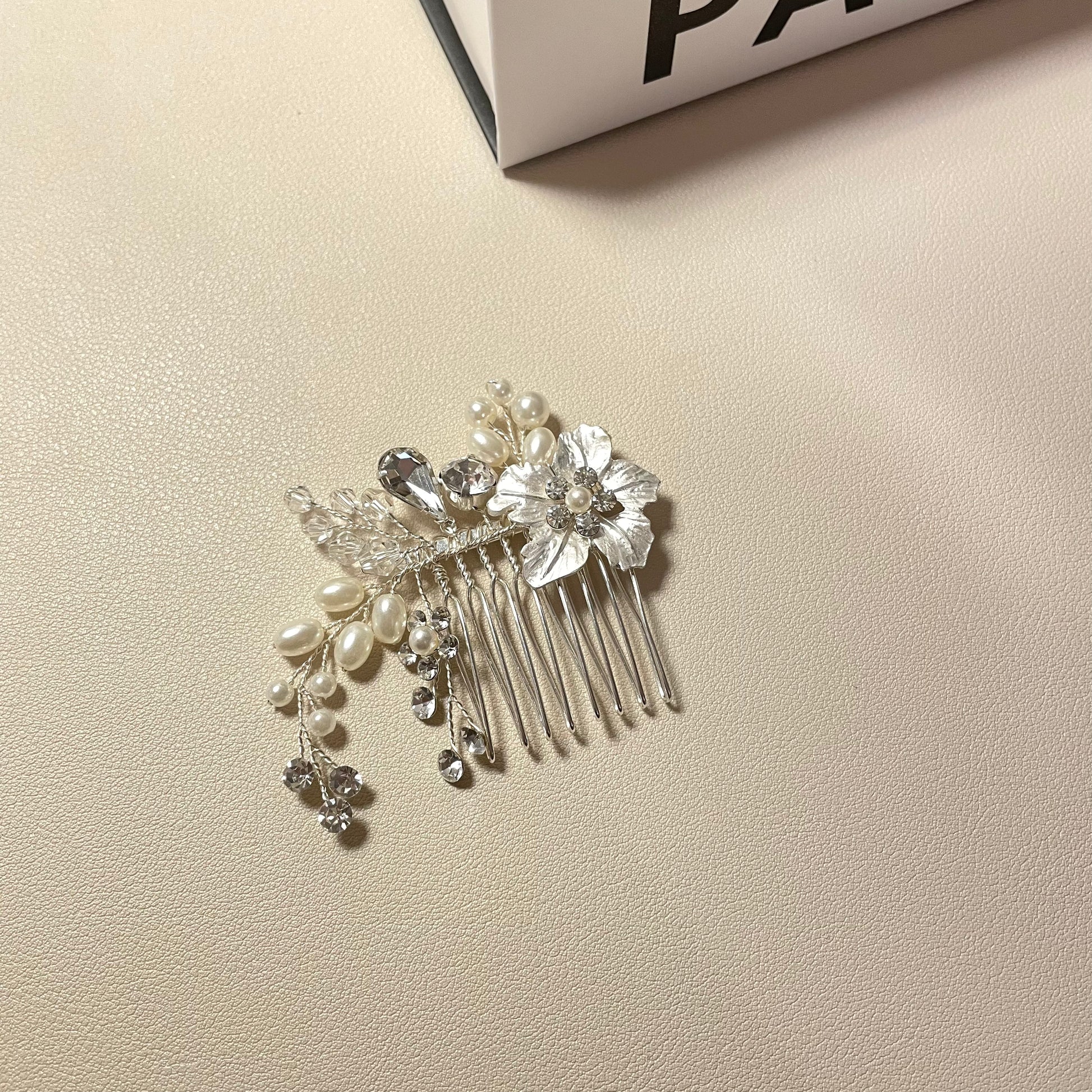 Freya Bridal Hair Comb - Lizabetha Parker