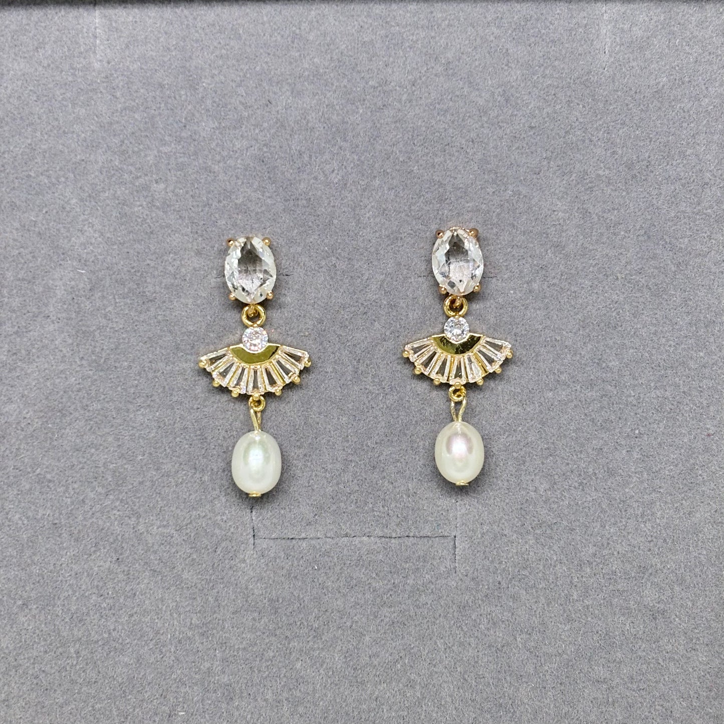 Lindsey Pearl Drop Earring - Lizabetha Parker