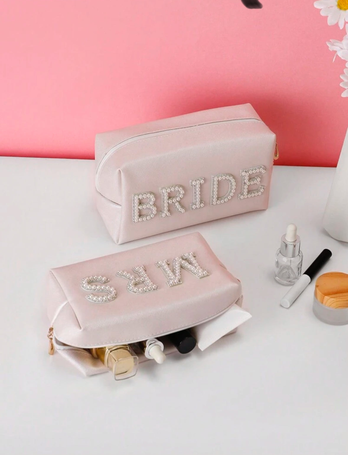 BRIDE| MRS Makeup Bag