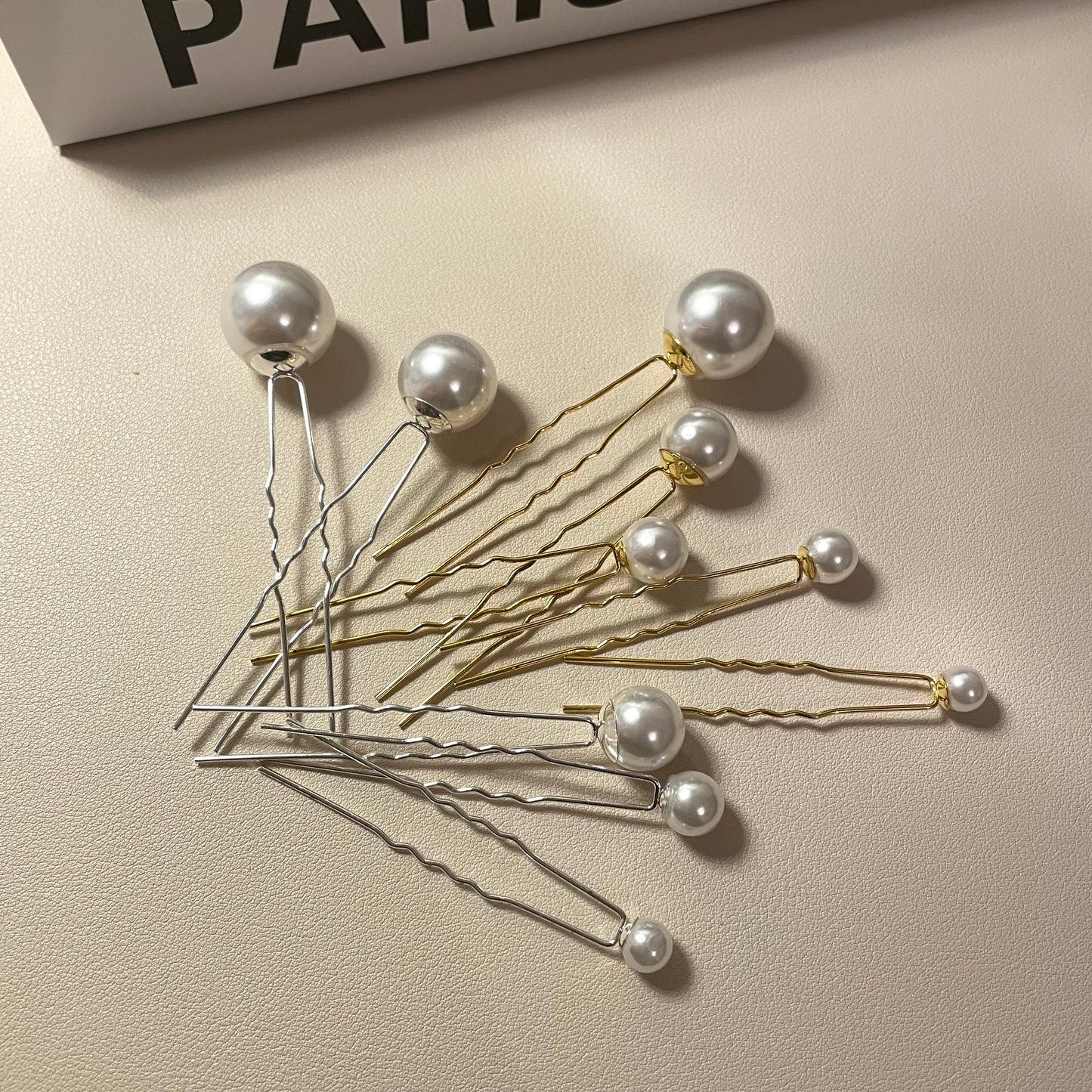 Alora Pearl Hair Pin - Lizabetha Parker