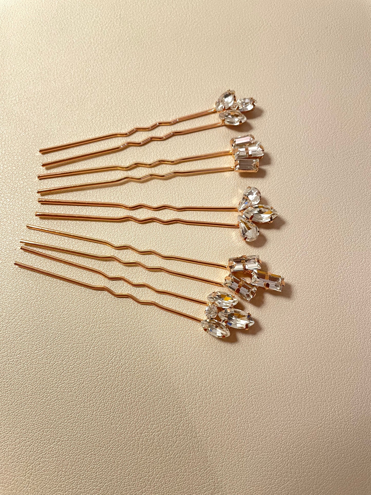 ALICE Crystal Hair Pins - Lizabetha Parker