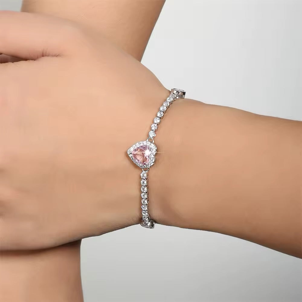 Alys Round Cubic Zirconia Bracelets