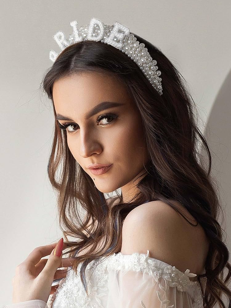 Bride Pearl Headband - Lizabetha Parker