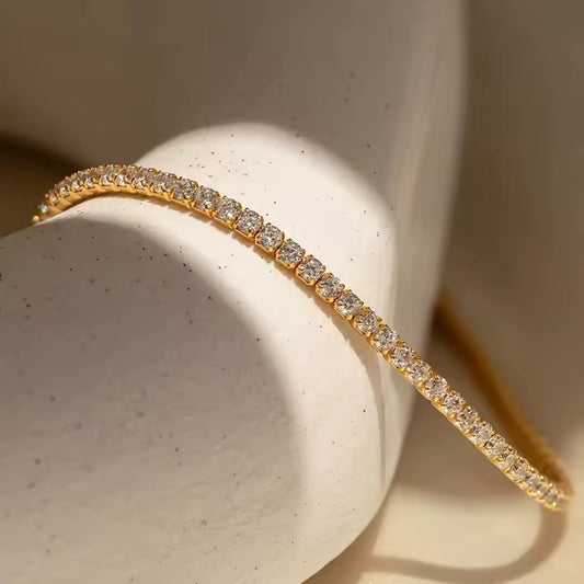 Alyn Tennis Cubic Zirconia Bracelets - Lizabetha Parker