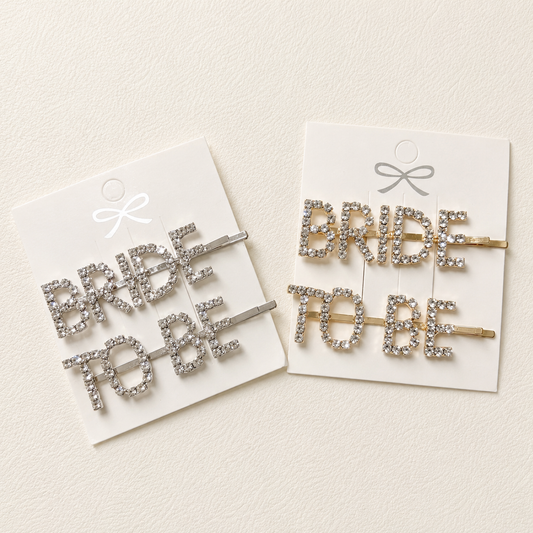 BRIDE TO BE RHINESTONE PIN