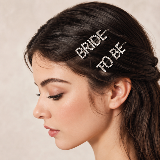 BRIDE TO BE RHINESTONE PIN