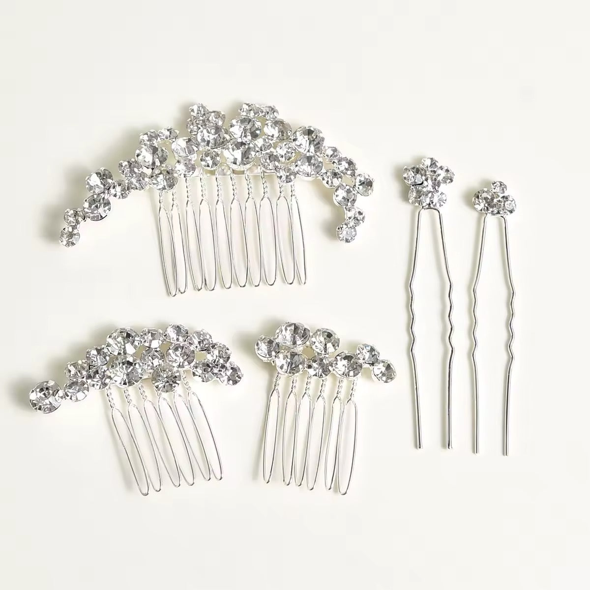 Isla Wedding Haircomb/Pins - Lizabetha Parker