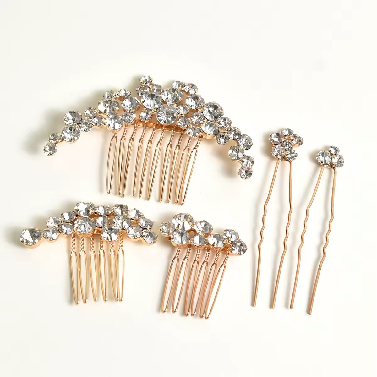 Isla Wedding Haircomb/Pins - Lizabetha Parker