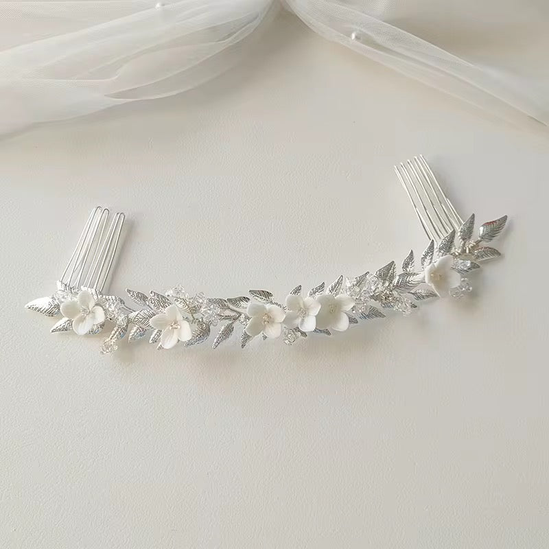 Kelly Bridal Wedding Haircomb - Lizabetha Parker