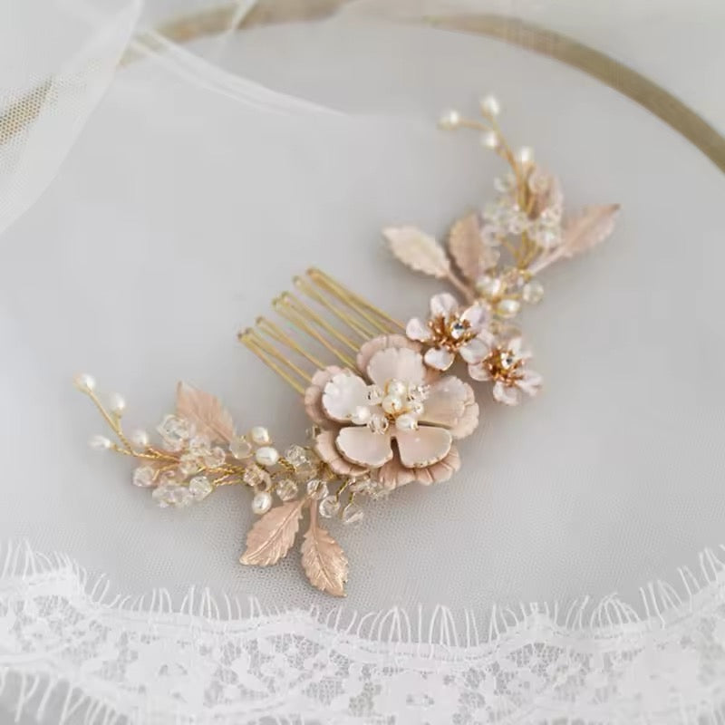 Cali Bridal Wedding Haircomb - Lizabetha Parker