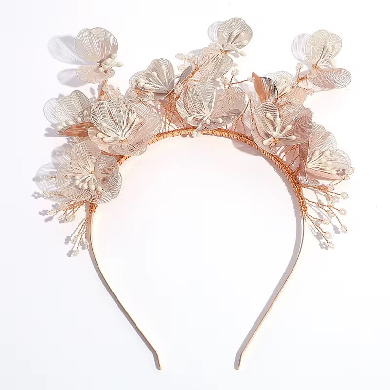 Hidal Flower Bridal Tiara - Lizabetha Parker