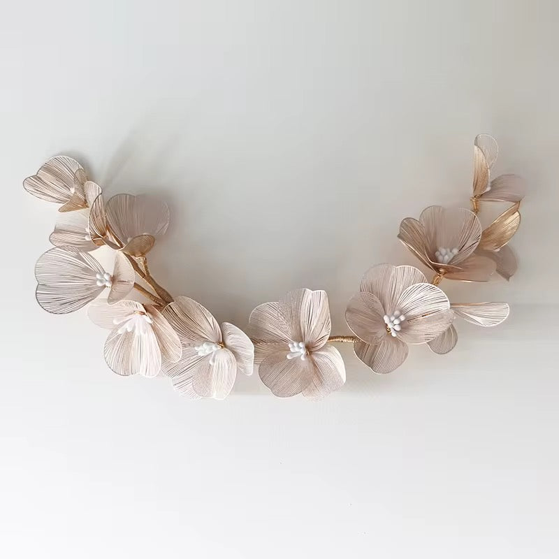 Hidal Flower Bridal Headband - Lizabetha Parker