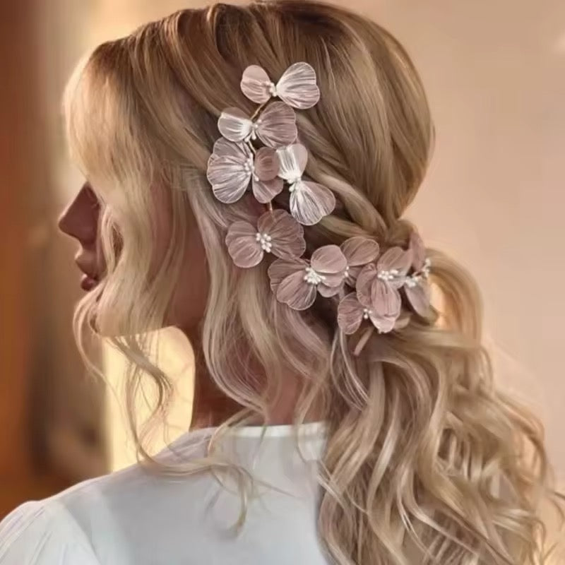 Hidal Flower Bridal Headband - Lizabetha Parker