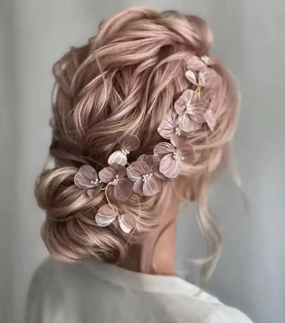 Hidal Flower Bridal Headband - Lizabetha Parker