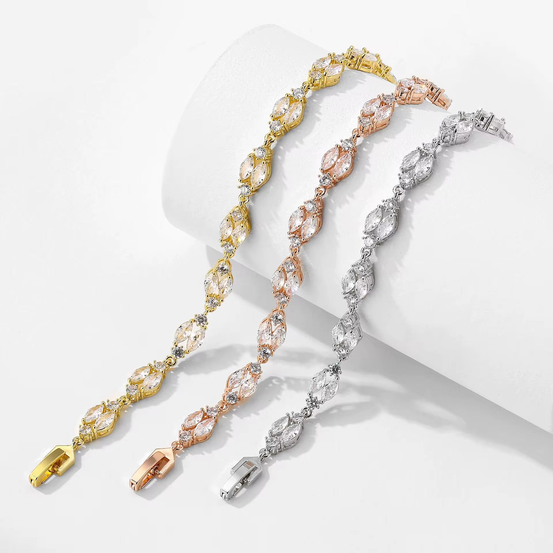 Talier Cubic Zirconia Bracelets - Lizabetha Parker