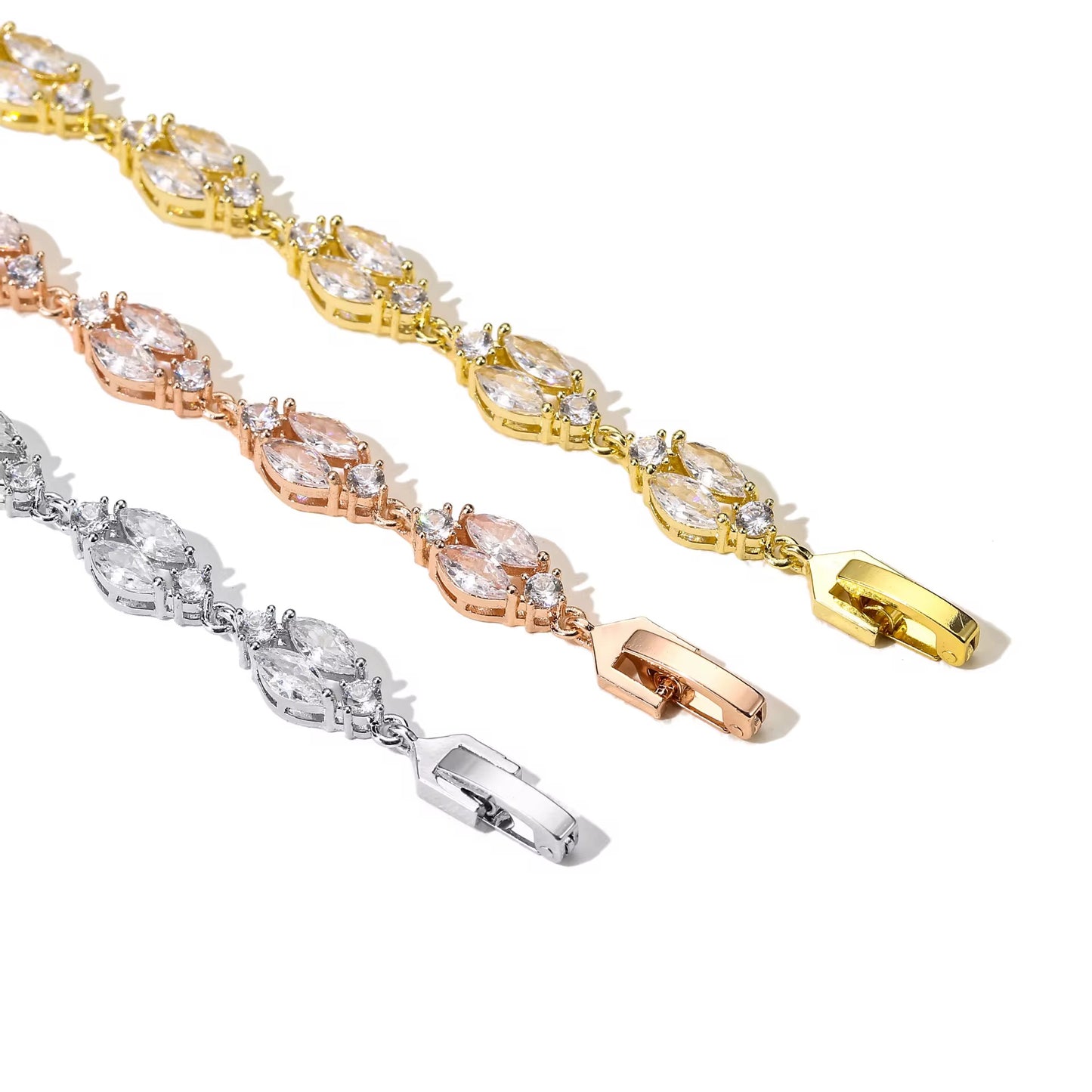 Talier Cubic Zirconia Bracelets - Lizabetha Parker