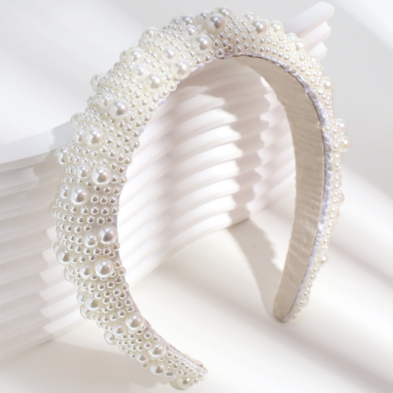Bandeau en perles Lesley