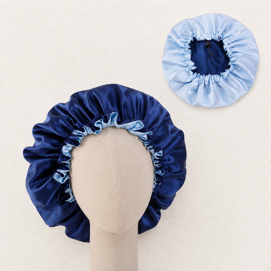 REVERSIBLE SATIN BONNET