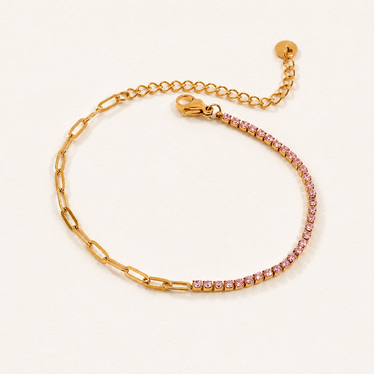 Bracelet Heather en diamant et chaîne