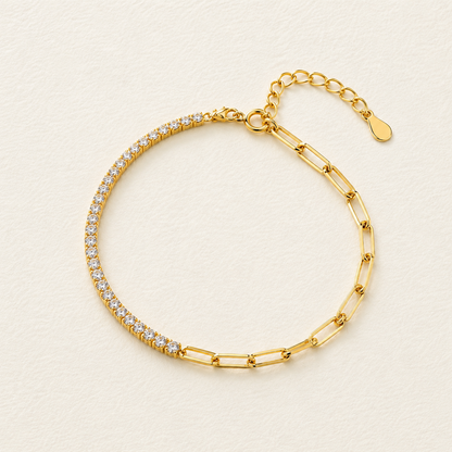 Bracelet Heather en diamant et chaîne