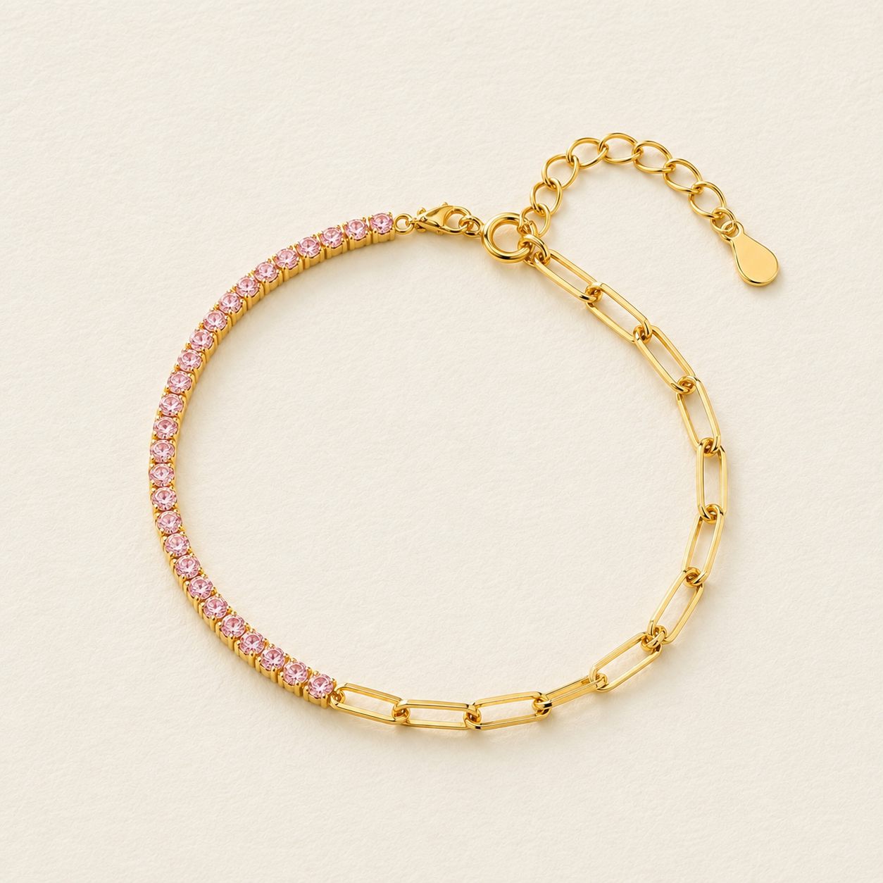 Bracelet Heather en diamant et chaîne