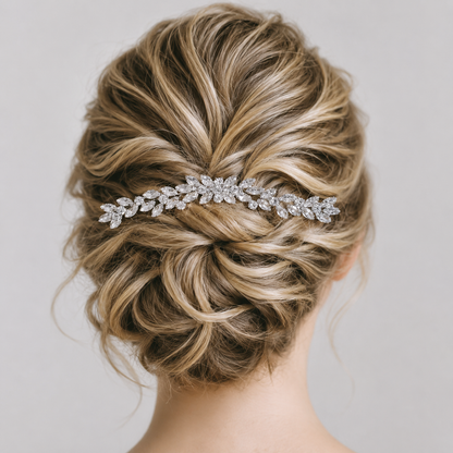 Peigne à cheveux en cristal Lisa
